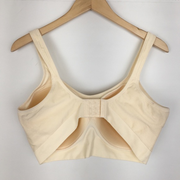 Truekind Wireless Shaping Bra Women’s 3XL Cream Lightly Padded Seamless Soft - Picture 13 of 13